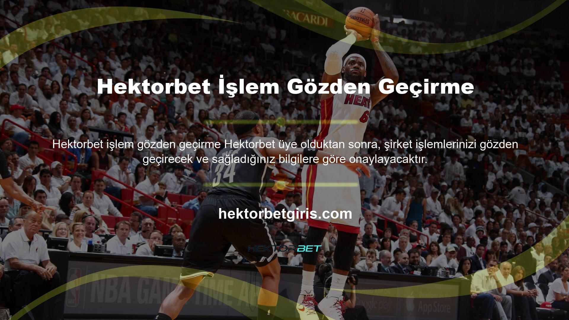 Hektorbet bahis sitesinin bir üyesiyseniz, artık mevcut oturum açma adreslerini kullanarak siteye giriş yapabilirsiniz